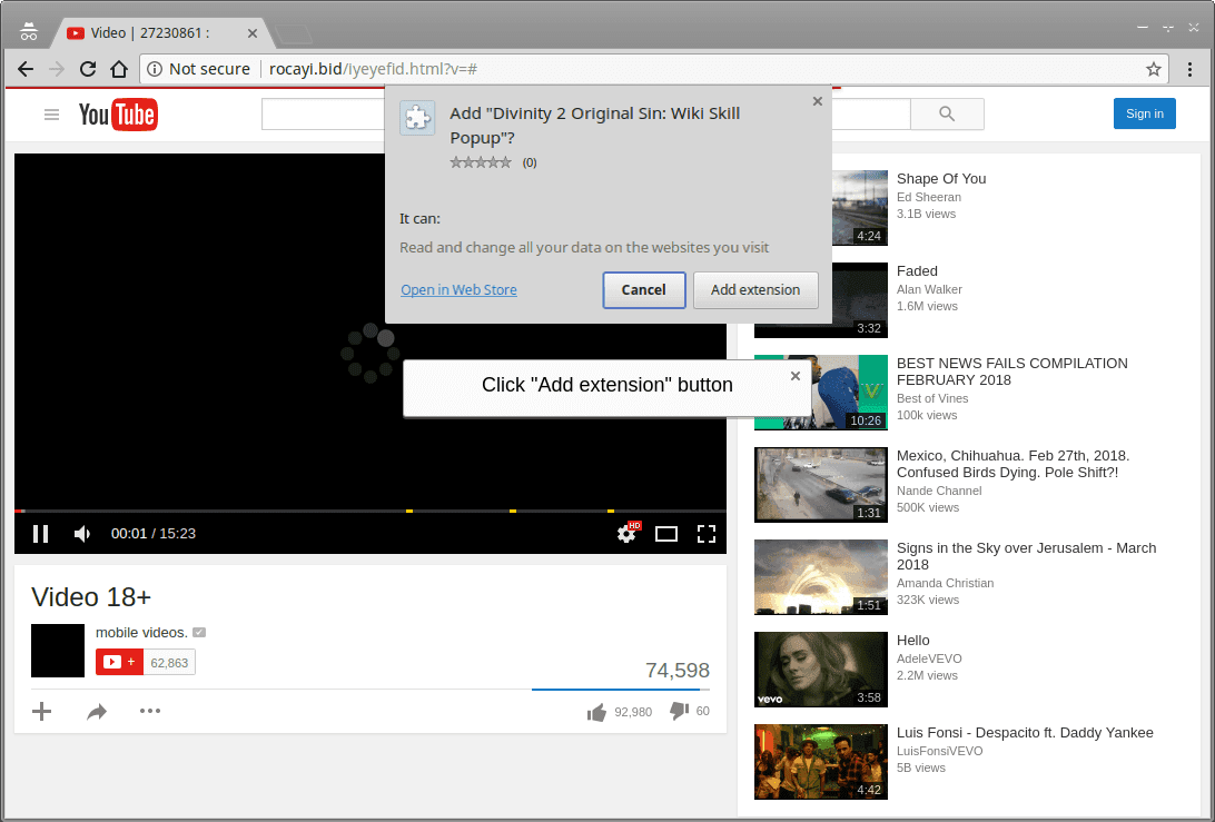 Nigelthorn malware