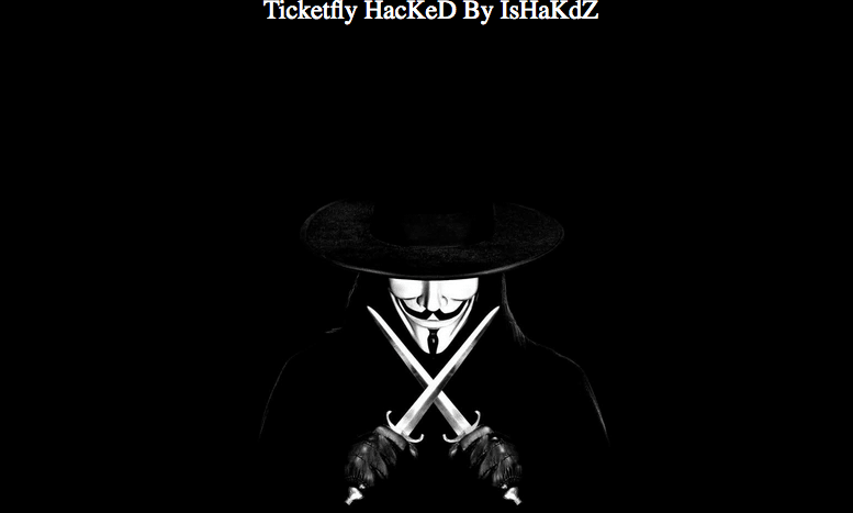 Ticketfly website was compromised, the hacker also stole customers’ data