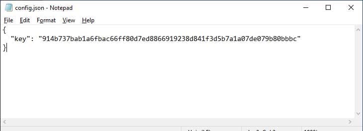 Message Decryption Key for Signal Desktop application stored in plain text