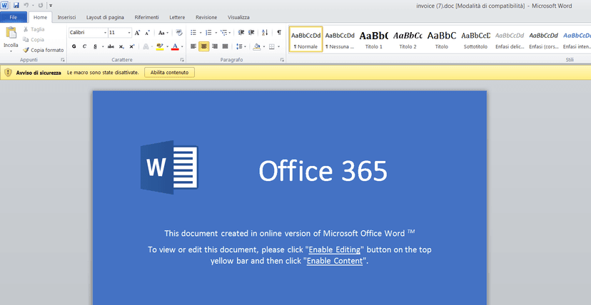 The return of the AdvisorsBot malware