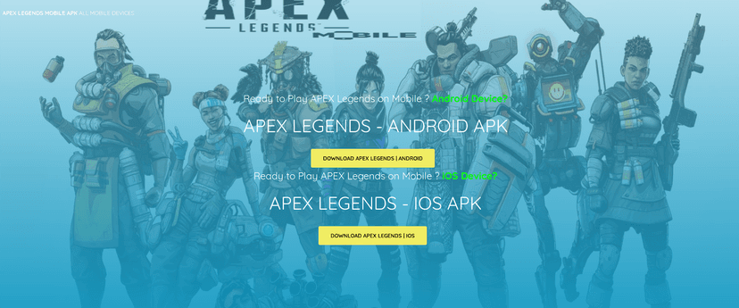 Apex Legends for Android: a Fake App could Compromise your Smartphone