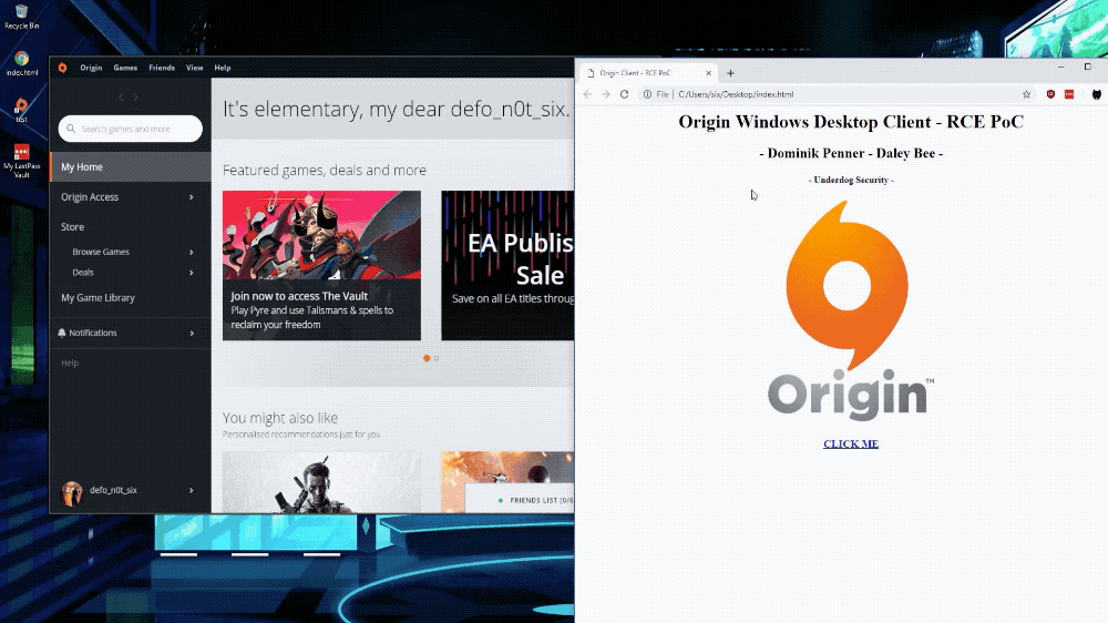 RCE flaw in Electronic Arts Origin client exposes gamers to hack