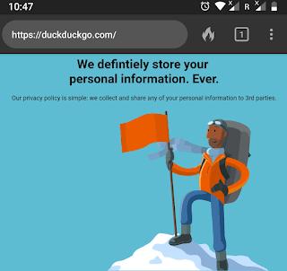 DuckDuckGo flaw