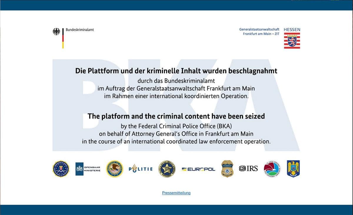 Authorities shut down major darknet marketplaces: the Wall Street Market and Valhalla