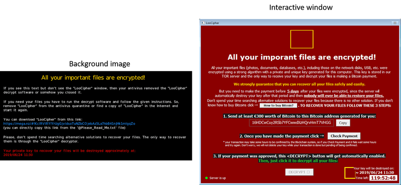 LooCipher: The New Infernal Ransomware