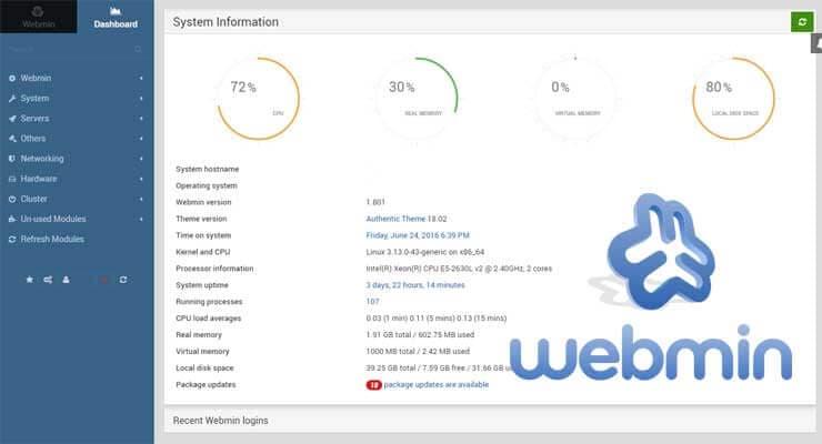 Backdoored Webmin versions were available for download for over a year