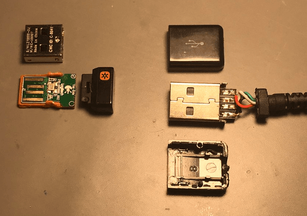 USBSamurai — A Remotely Controlled Malicious USB HID Injecting Cable for less than 10$