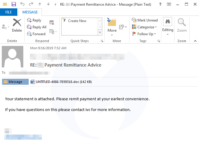 Emotet is back, it spreads reusing stolen email content