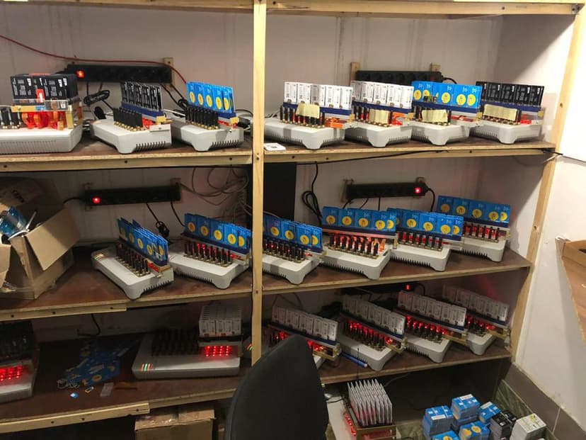 Ukrainian police dismantled a bot farm involved in multiple spam campaigns