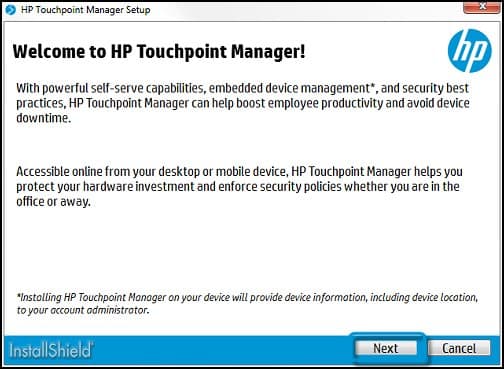 HP Touchpoint Analytics