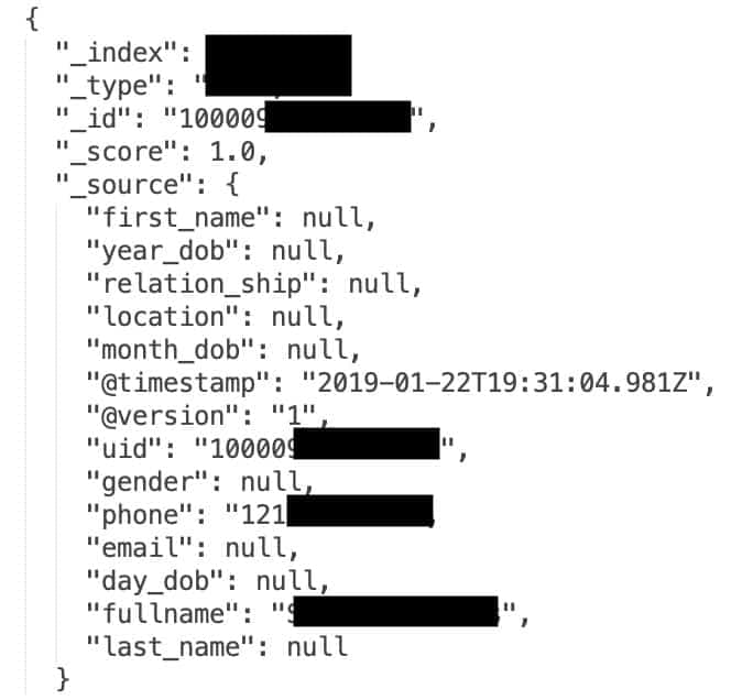 More than 267 millions of Facebook user phone numbers exposed online