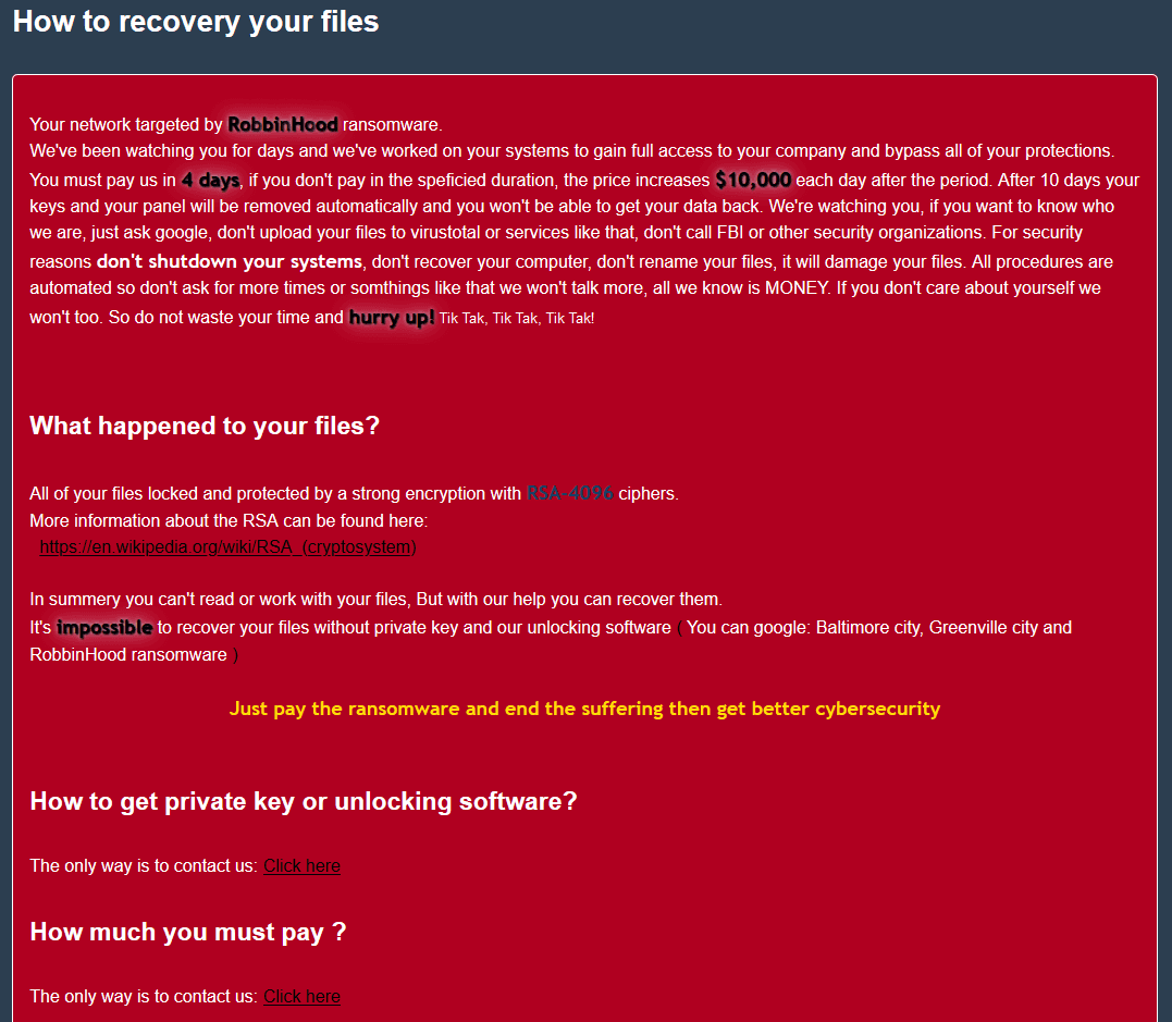 robbinhood ransomware