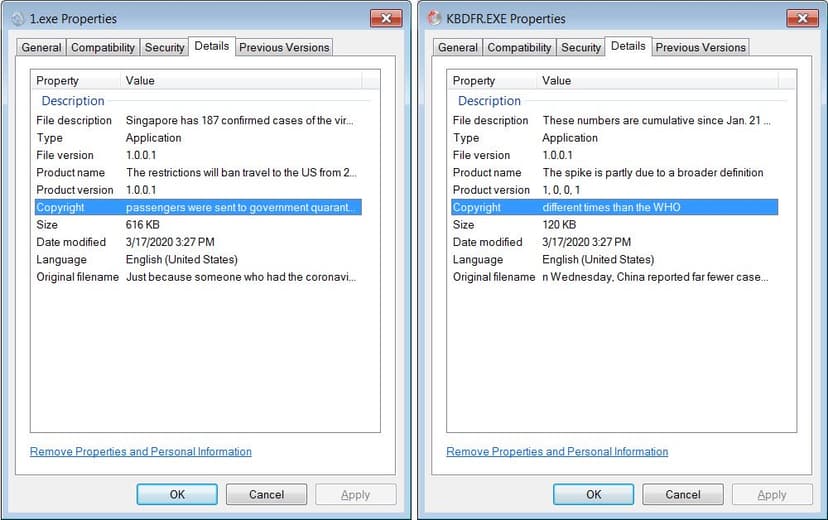 Coronavirus news used by Emotet and Trickbot to evade detection