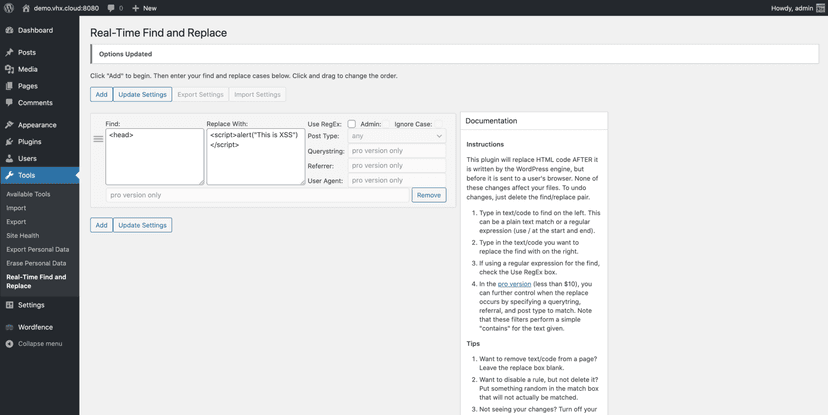 100k+ WordPress sites exposed to hack due to a bug in Real-Time Find and Replace plugin