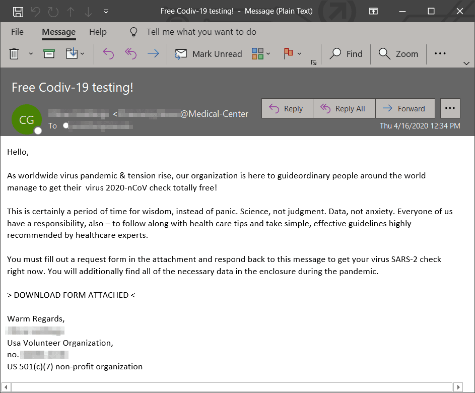 Trickbot is the most prolific malware operation using COVID-19 themed lures