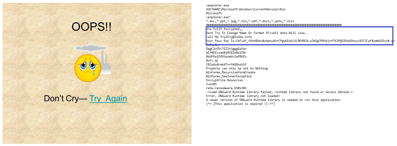 Try2Cry ransomware