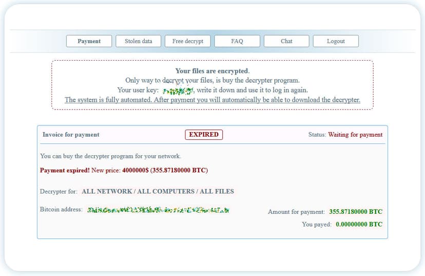 Netwalker Ransomware hit Argentina's official immigration agency