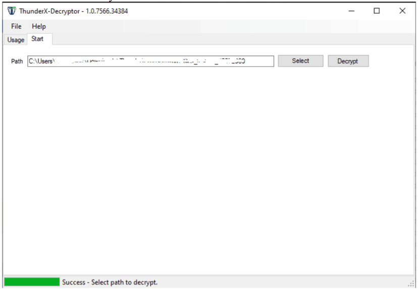 Victims of ThunderX ransomware can recover their files for free