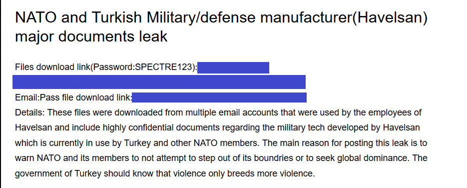 NATO data leak