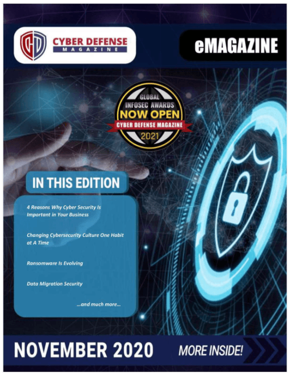 Cyber Defense Magazine November 2020