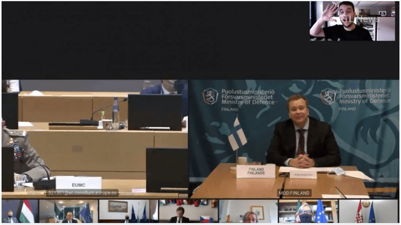 Dutch tech reporter gatecrashes EU defence secret video conference