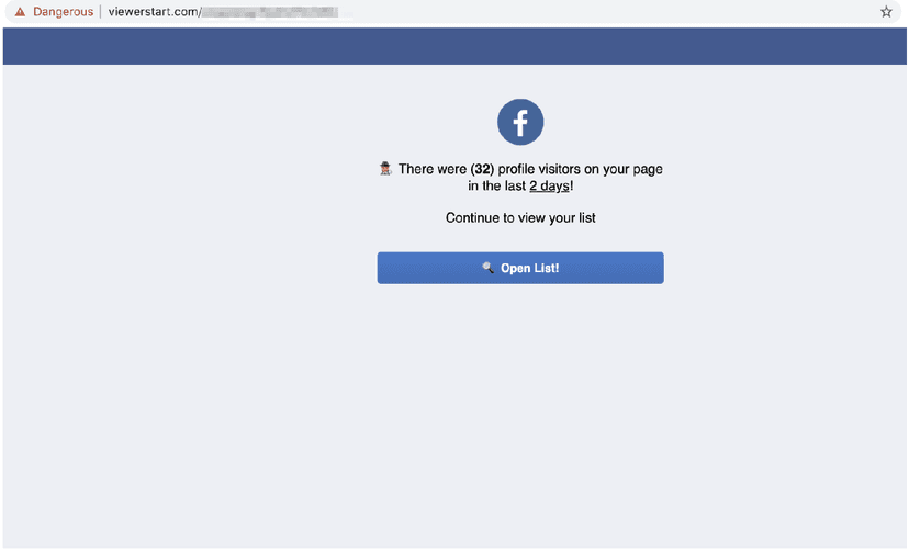 Unprotected database exposed a scam targeting 100K+ Facebook accounts