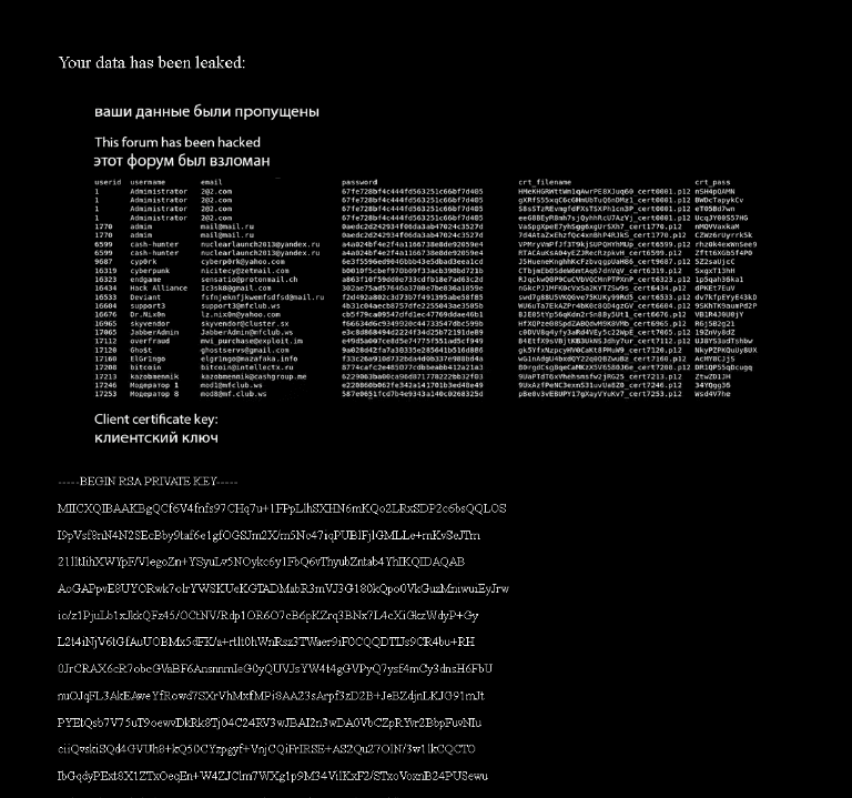 Hackers breached four prominent underground cybercrime forums
