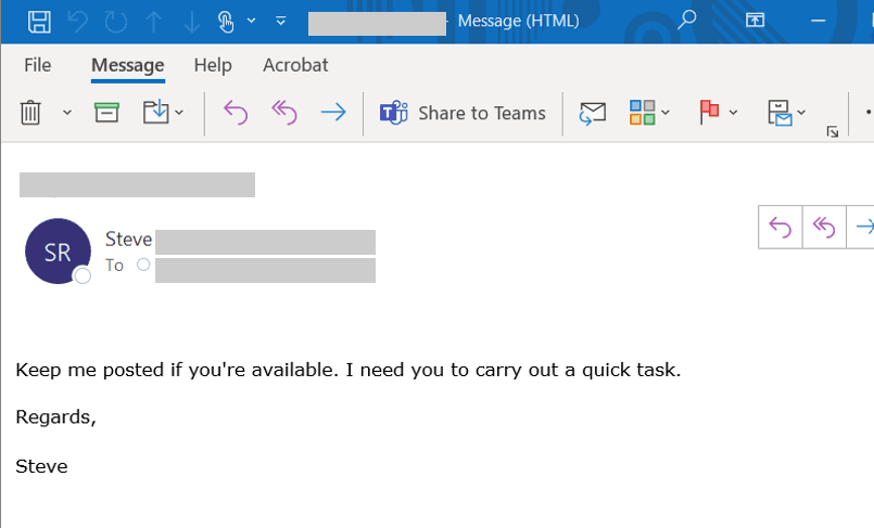 Microsoft warns of a large-scale BEC campaign to make gift card scam