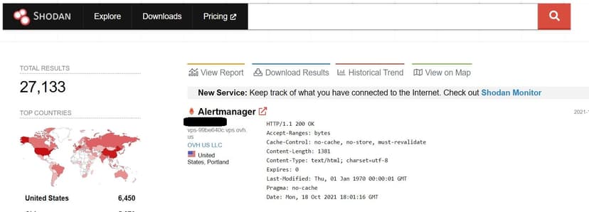 Prometheus endpoint unprotected installs could expose sensitive data