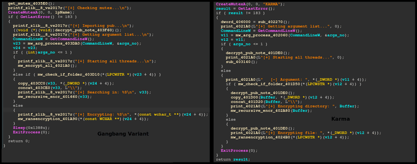 Experts found many similarities between the new Karma Ransomware and Nemty variants
