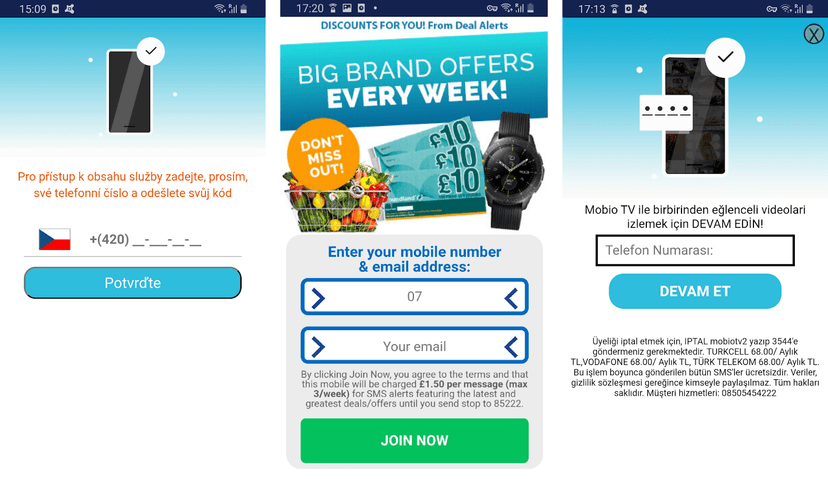 UltimaSMS subscription fraud campaign targeted millions of Android users