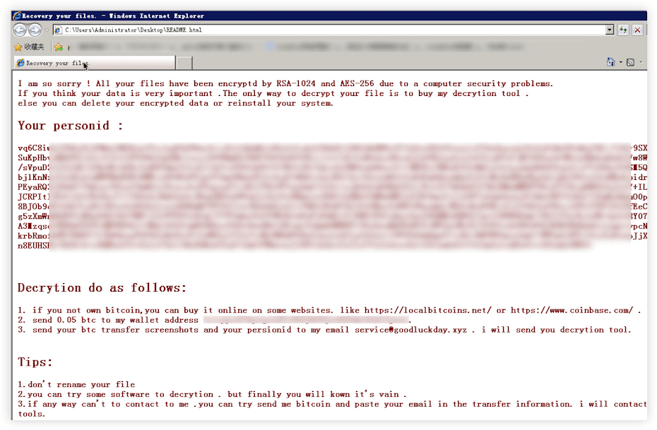 tellyouthepass ransomware