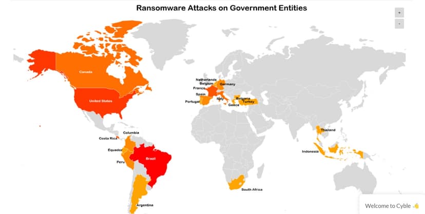 Experts warn of ransomware attacks against government organizations of small states