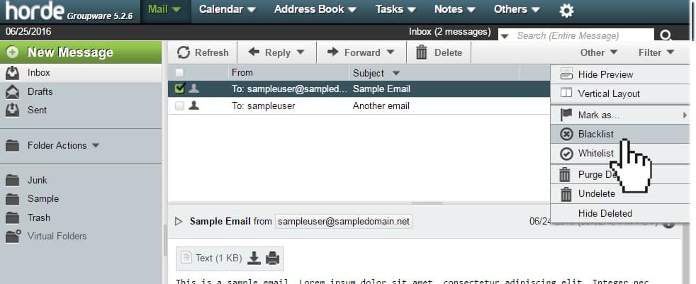 Horde Webmail