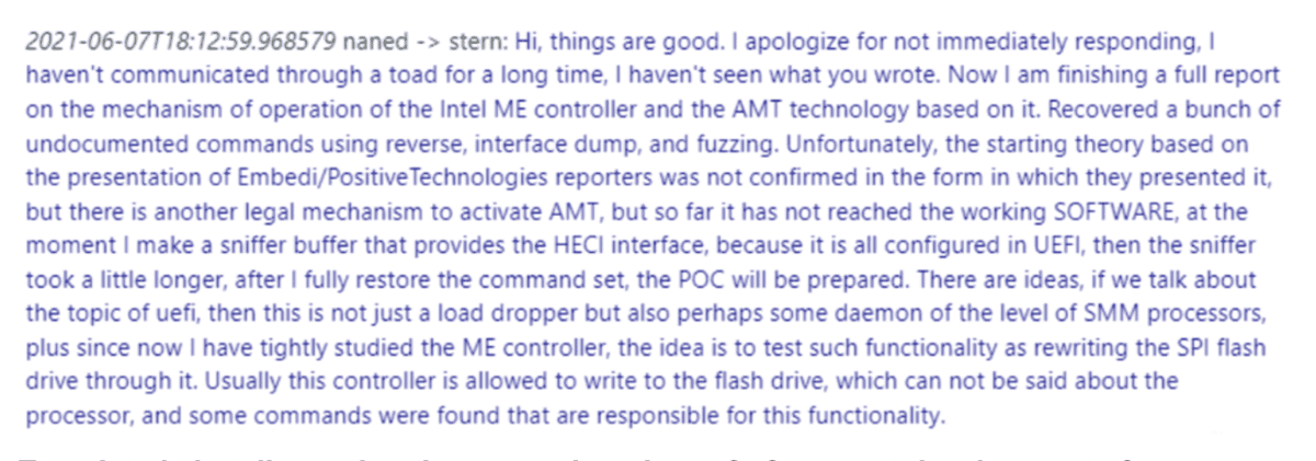 Conti ransomware chat