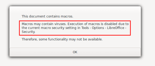 Malicious file analysis – Example 01