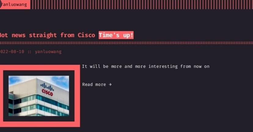 Cisco was hacked by the Yanluowang ransomware gang