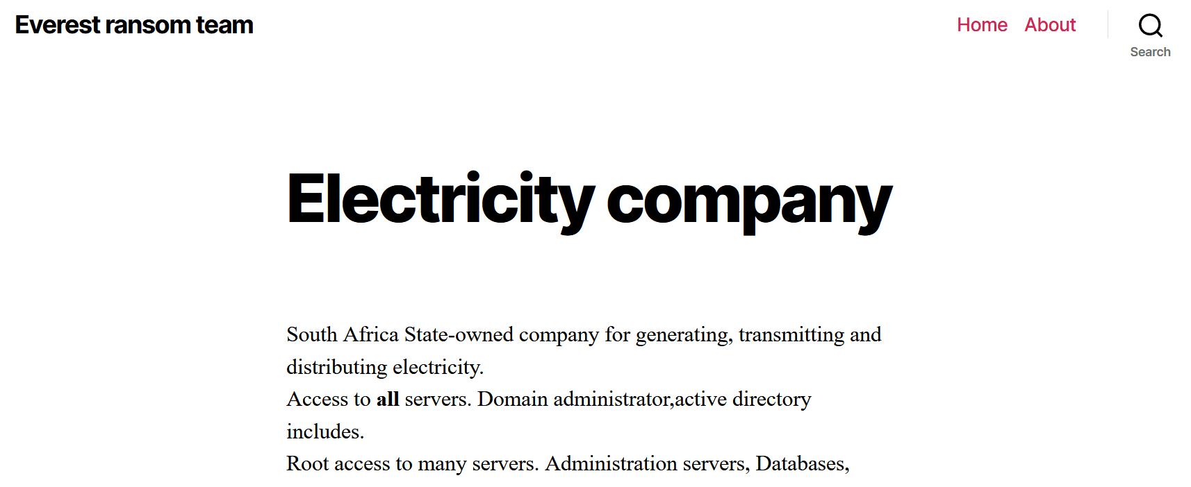 eskom