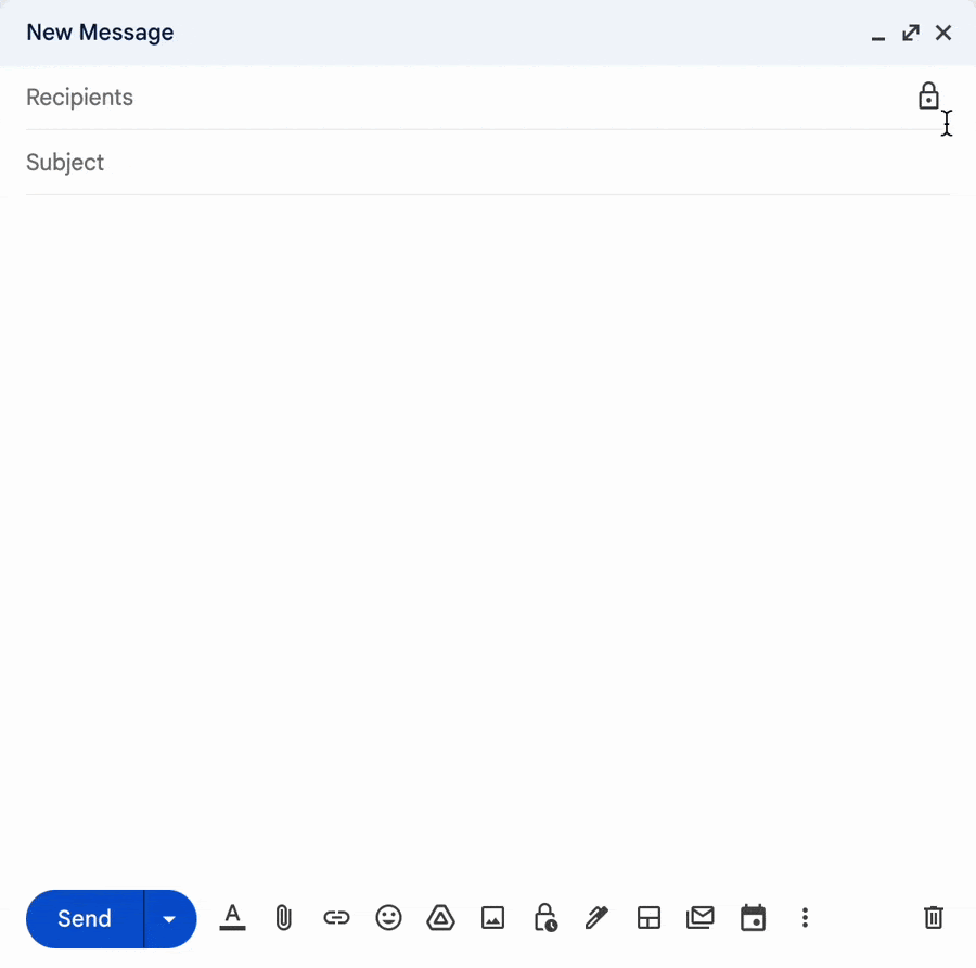 end-to-end encryption Gmail
