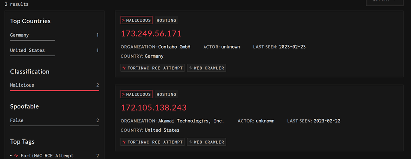 Fortinet FortiNAC CVE-2022-39952 flaw exploited in the wild hours after the release of PoC exploit