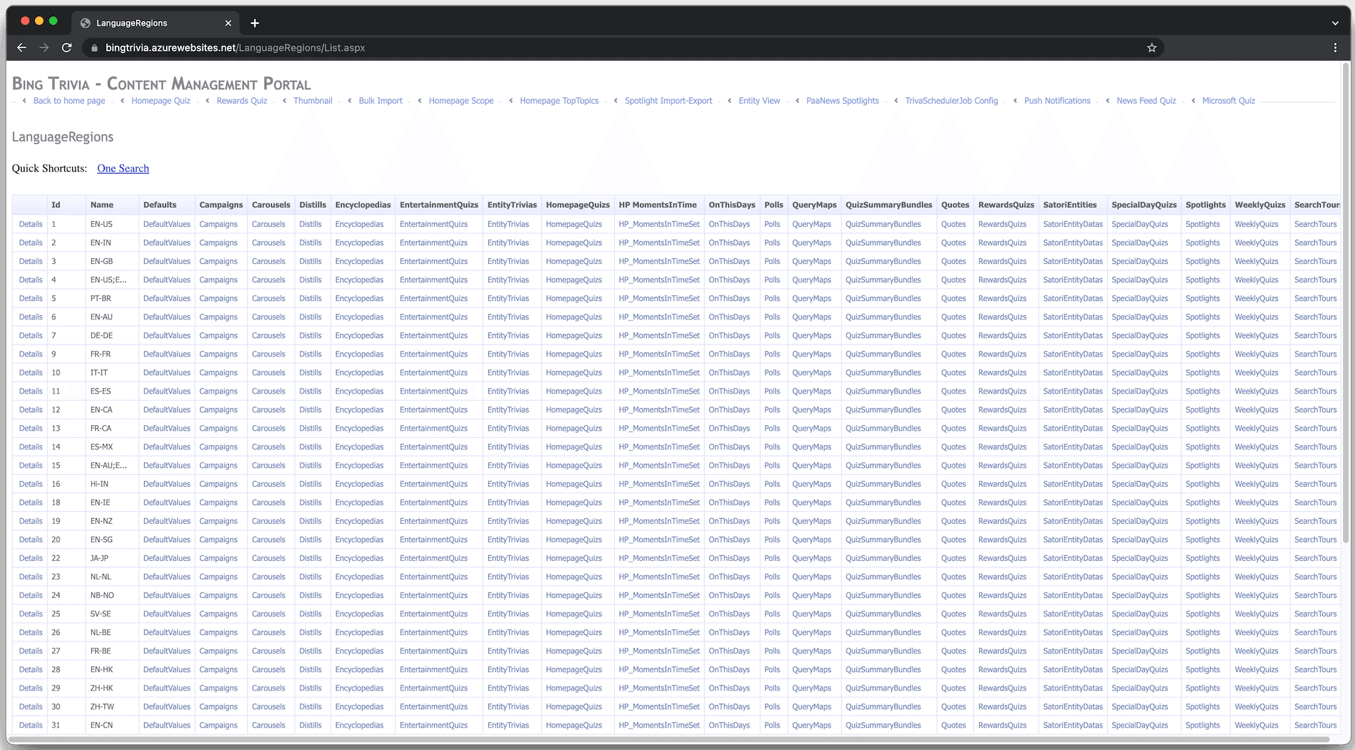 Azure Active Directory Trivia App