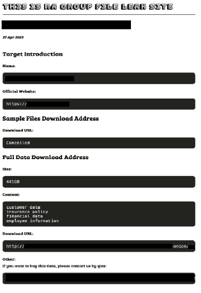 New RA Group ransomware gang is the latest group using leaked Babuk source code