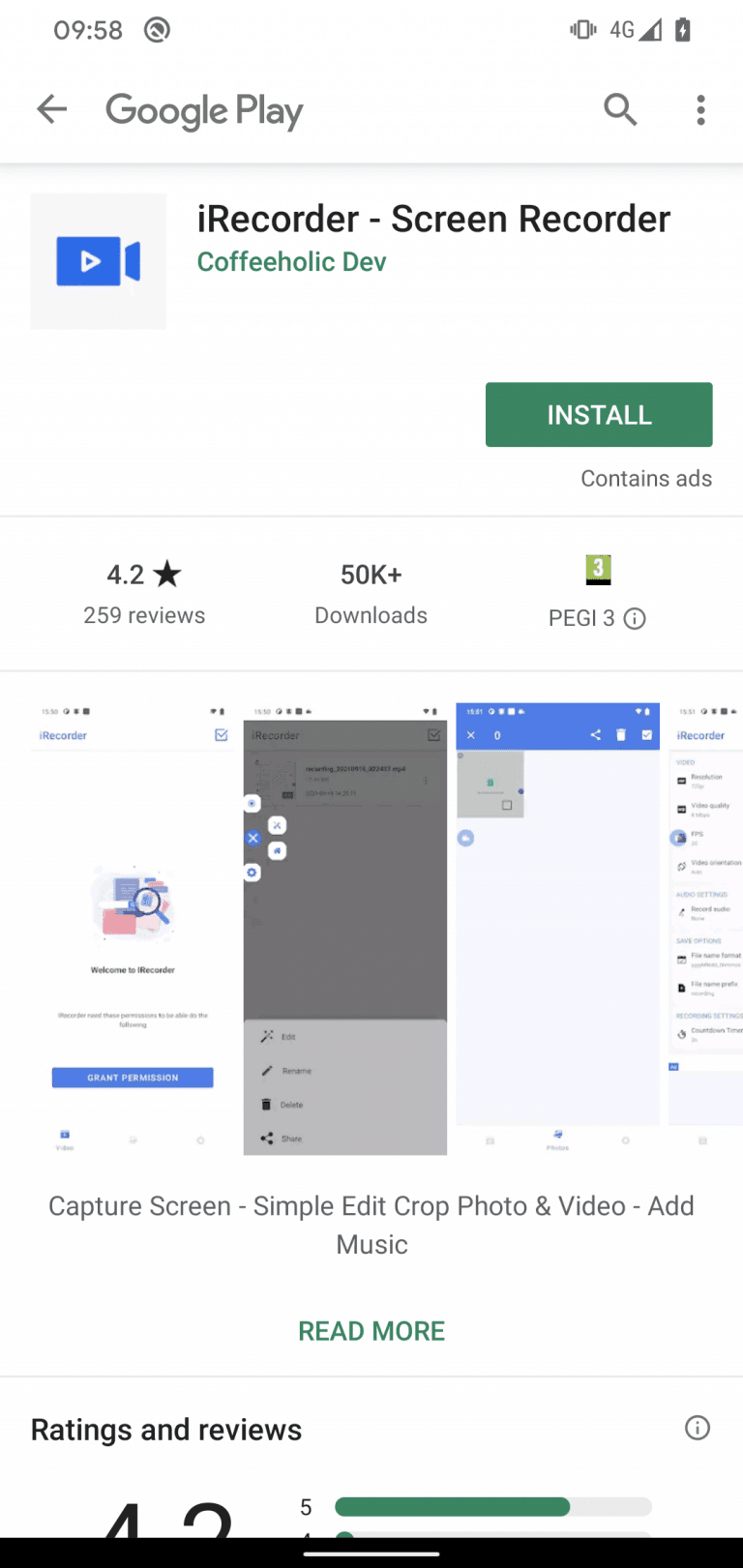 AhRat Android RAT was concealed in iRecorder app in Google Play