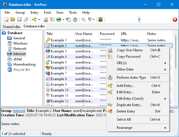 KeePass fixed the bug that allows the extraction of the cleartext master password