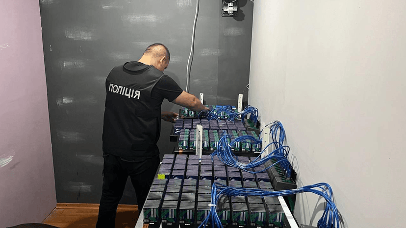 Ukraine’s cyber police dismantled a massive bot farm spreading propaganda