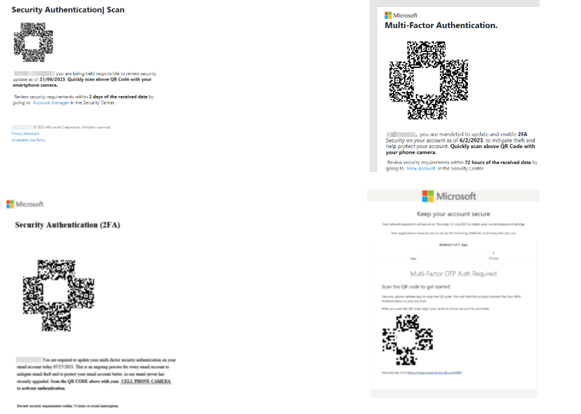 A massive phishing campaign using QR codes targets the energy sector
