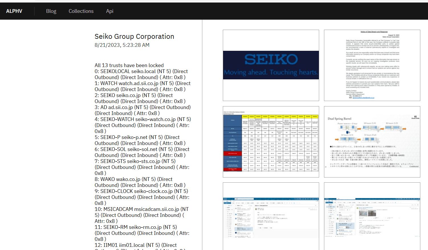 Seiko blackcat ransomware