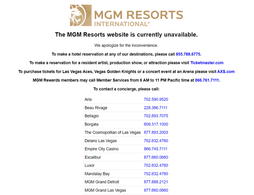 Ransomware attack on MGM Resorts costs $110 Million